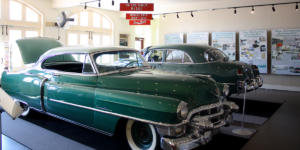 Image of Car Exhibit in Moody Mansion Galveston Museum